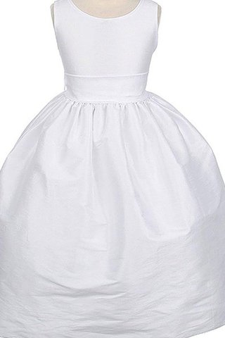 Robe cortège fille plissé manche nulle ligne a encolure ronde