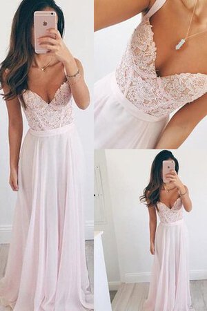 Robe de bal sexy à la mode avec chiffon fermeutre eclair manche nulle