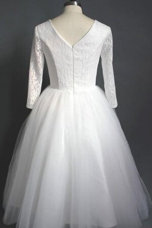 Robe de mariée bref plissage romantique simple nature