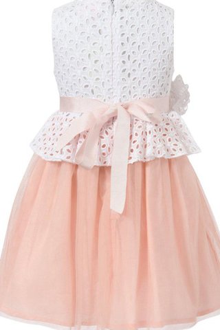 Robe cortège fille ligne a textile en tulle manche nulle col u profond