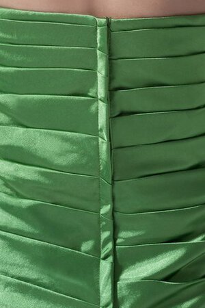 Robe demoiselle d'honneur de bustier jusqu'au sol ruché