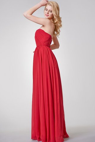 Robe demoiselle d'honneur derniere tendance de bustier avec chiffon ligne a manche nulle