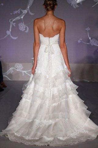 Robe de mariée plissage avec gradins avec sans manches de traîne courte de mode de bal