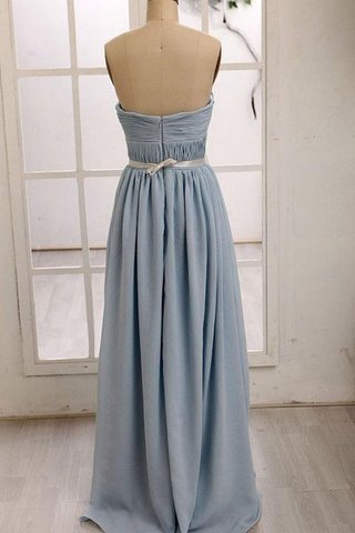 Robe demoiselle d'honneur plissage naturel avec chiffon de col en cœur de traîne courte