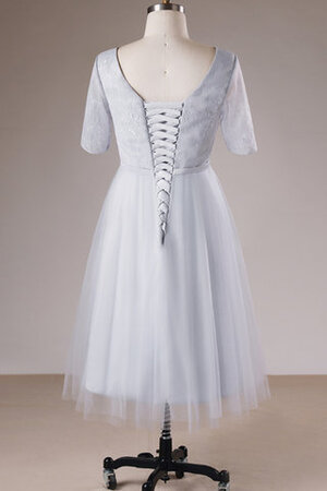 Robe de bal textile en tulle ligne a de col en v enchanteur humble