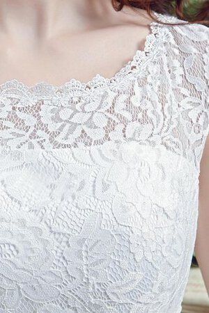Robe de mariée longue distinguee facile avec manche épeules enveloppants avec perle