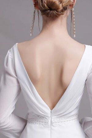 Robe de mariée de sirène a plage avec zip haute qualité serieuse