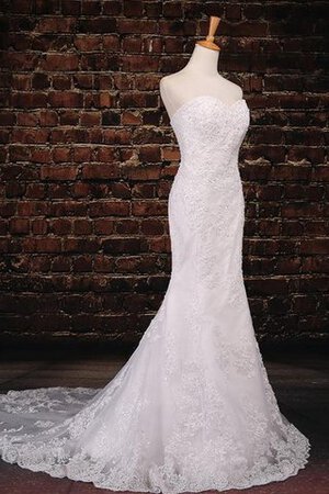 Robe de mariée naturel brillant arrivée au mollet d'épaule asymétrique jusqu'au sol