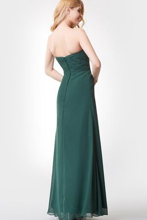 Robe de soirée festonné longue populaire avec chiffon chaud