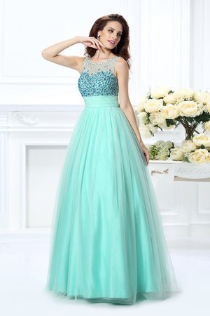 Robe de quinceanera naturel longue manche nulle avec zip longueur au ras du sol