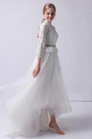 Robe de mariée textile en tulle a salle intérieure parfait avec zip longue