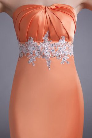 Robe de soirée longue de bustier ligne a manche nulle