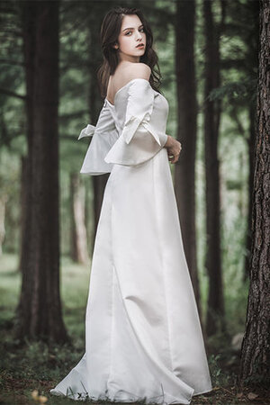 Robe de mariée belle bucolique de fourreau ruché longue