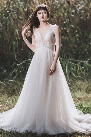 Robe de mariée en tulle de traîne courte charmant de princesse formelle