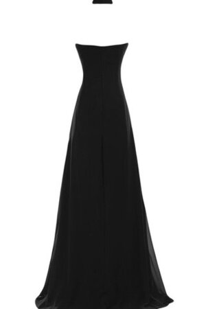 Robe mère de mariée plissage longue manche nulle en chiffon elevé