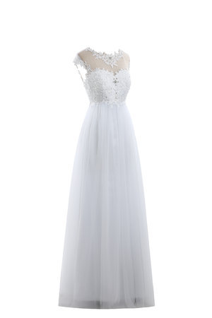 Robe de mariée formelle vintage facile attirent lache