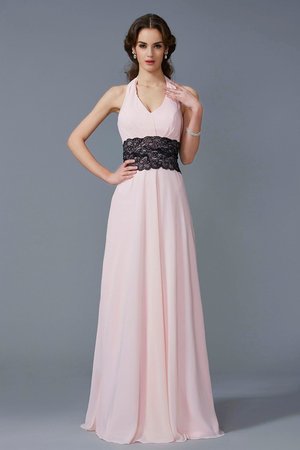 Robe de bal de princesse longueur au ras du sol ligne a de dos nu avec chiffon