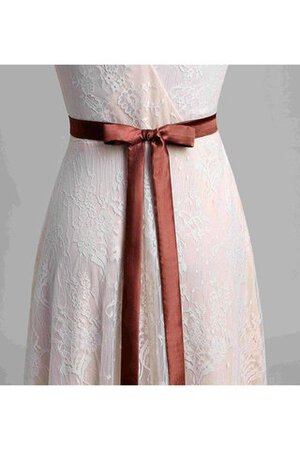 Robe de mariée décontracté plissage luxueux avec perle au bord de la mer