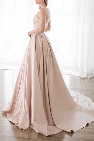 Robe de mariée a-ligne divin poches naturel romantique