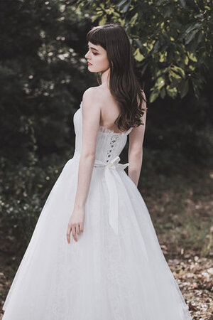 Robe de mariée de princesse mode en satin cordon romantique