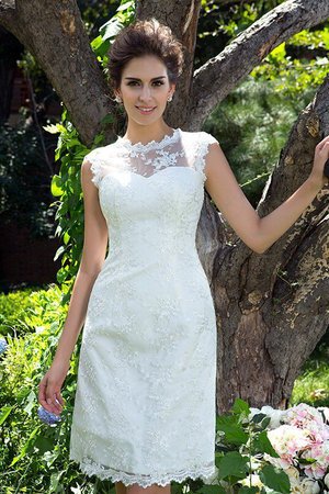 Robe de mariée naturel avec zip ligne a manche nulle de princesse