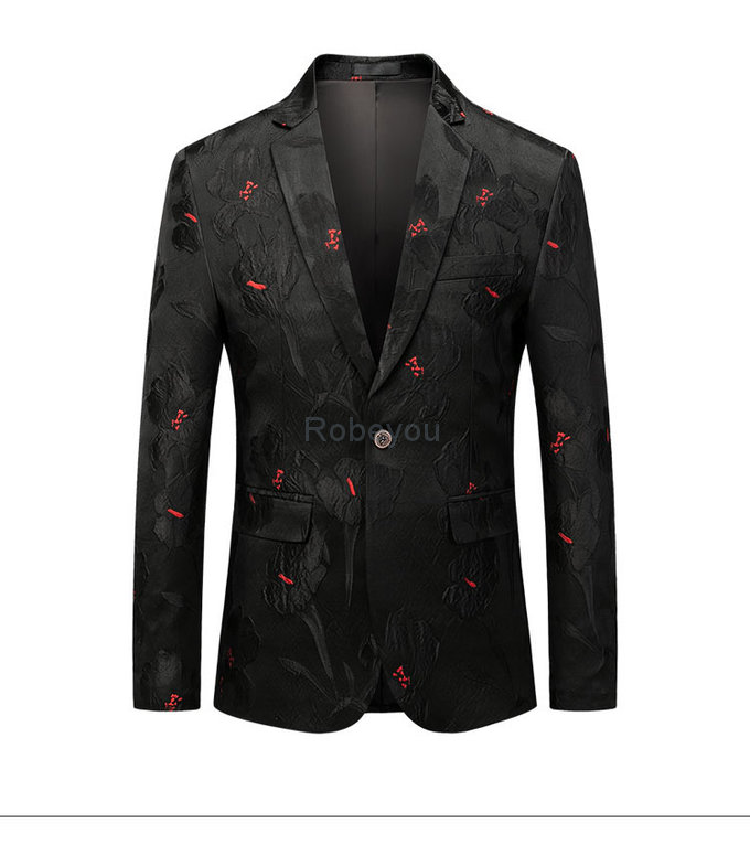 Veste mariage homme slim fit blazers blazers décontracté