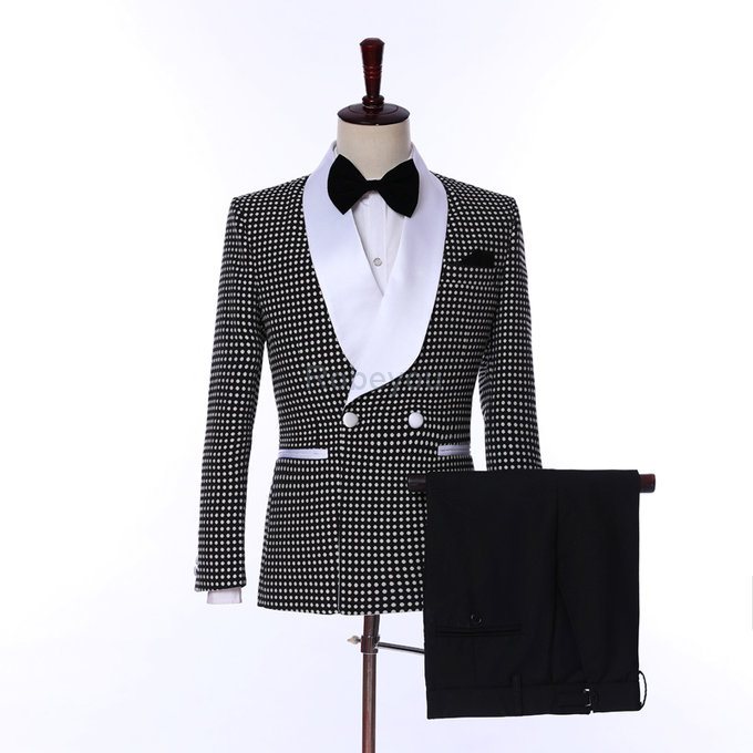 De luxe hommes mariage hommes costumes mode costumes décontractés