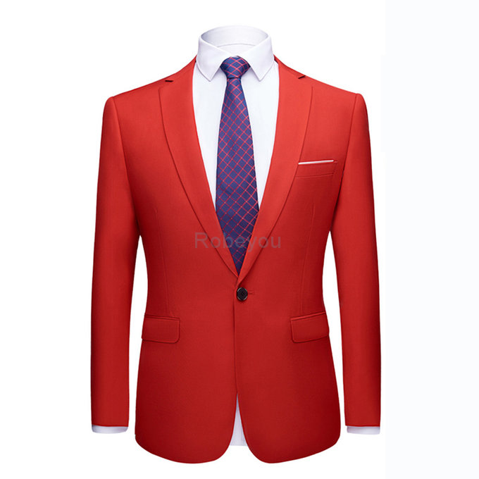 Asiatique taille manteau haute qualité blazer homme couleurs costumes veste