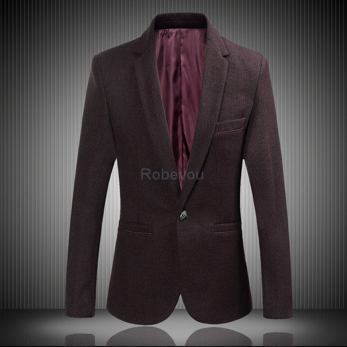 Boutique pour hommes mode blazer nouveau costume laine