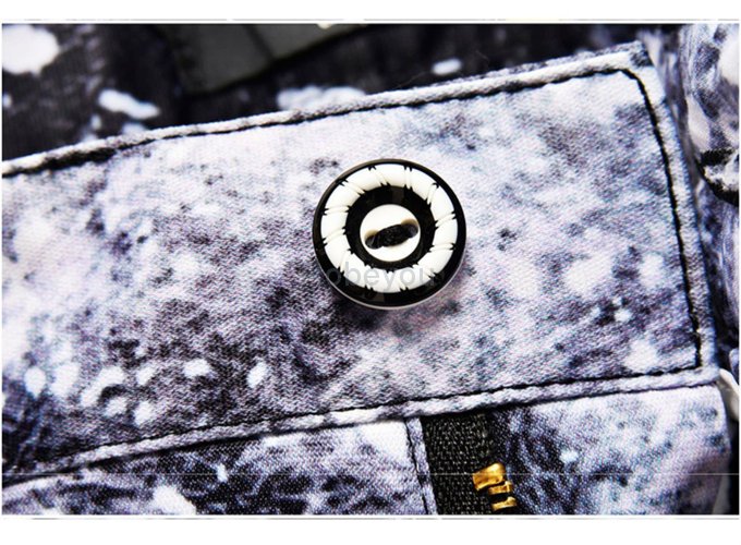 Décontracté affaires pantalons masculino costume imprimé hommes grande taille slim fit