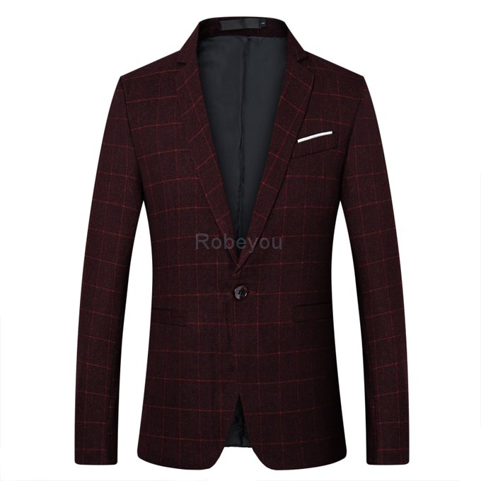 Hommes affaires costumes veste 5xl blazers plaid hommes