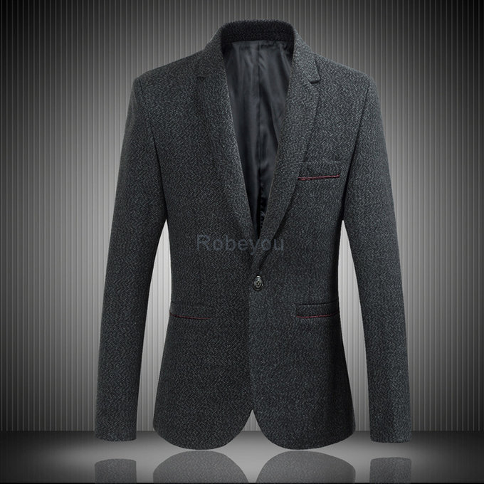 Boutique pour hommes mode blazer nouveau costume laine