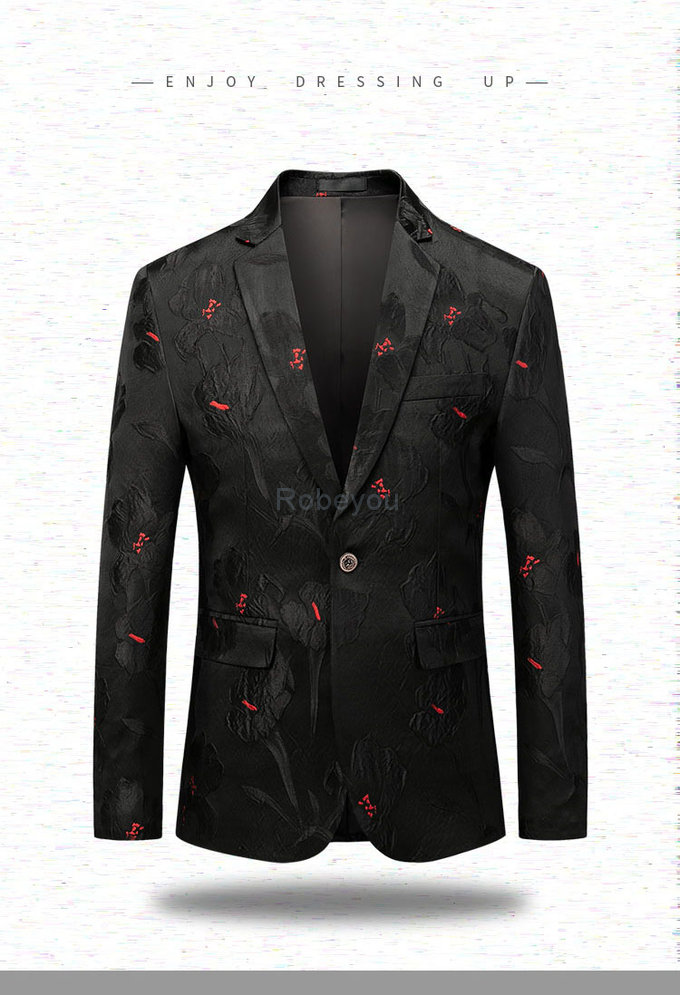 Veste mariage homme slim fit blazers blazers décontracté