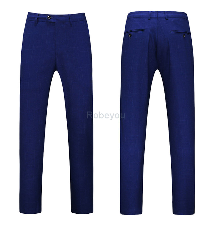 Costumes hommes veste pantalon costume slim fit de mariage affaires formel