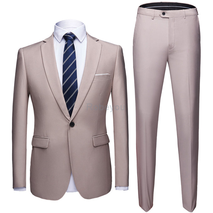 Mariage smoking mâle hommes costumes gris ensemble terno