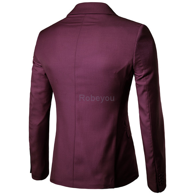 Manteau/hommes couleur veste hommes décontracté business nouveau costume