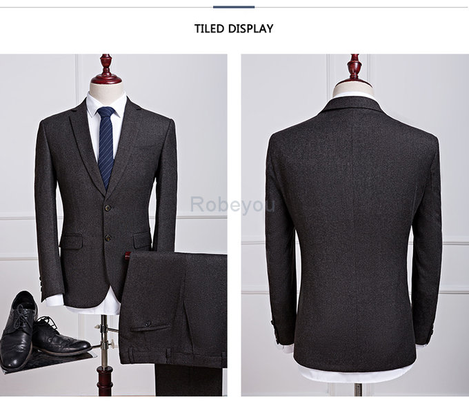 Hommes slim fit costumes pour hommes taille asiatique affaires costumes costumes ensembles