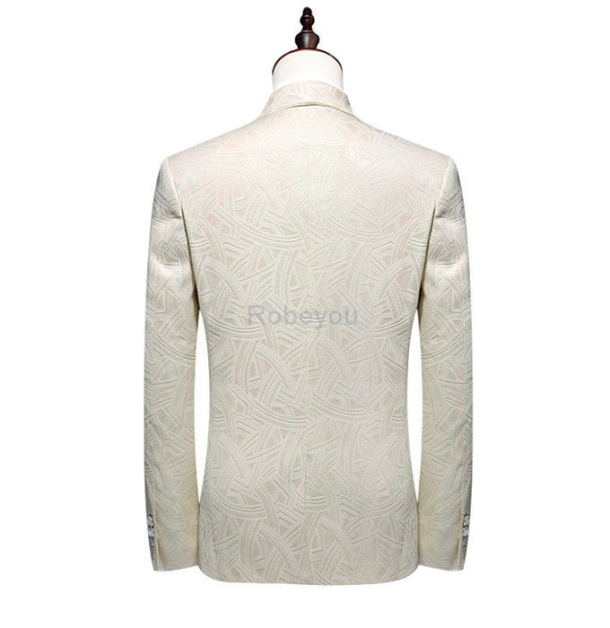 Hommes costumes pour mariage double boutonnage costumes blazer d'honneur marié masculin