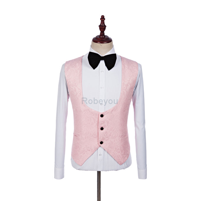 Taille européenne formel hommes costumes 3 pièces costume hommes mariage blazer pantalon