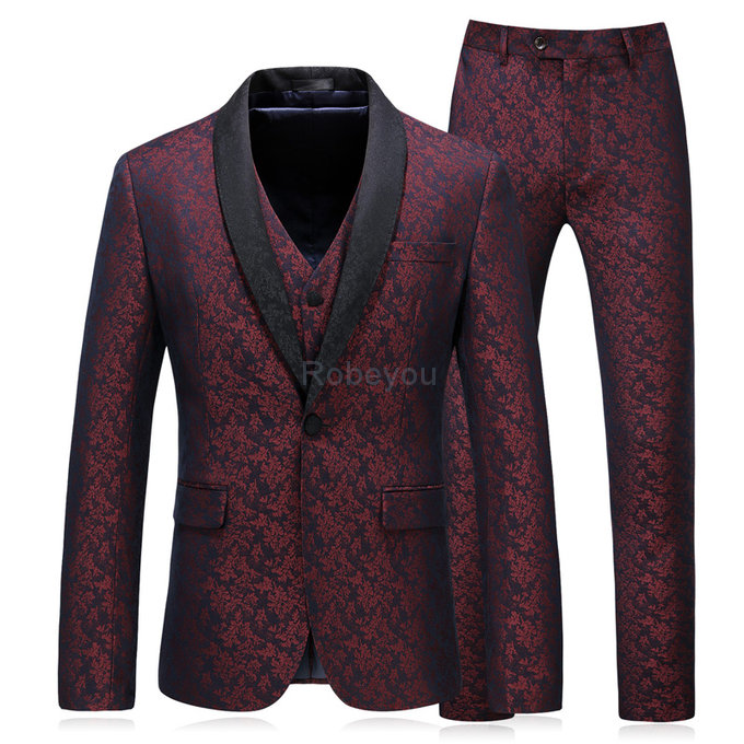 Mâle blazer costume ensemble hommes costumes mariage tuxedos personnalisé