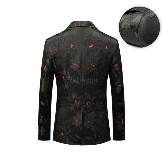 Veste mariage homme slim fit blazers blazers décontracté