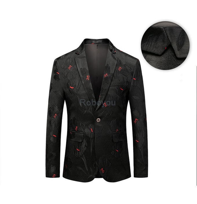 Veste mariage homme slim fit blazers blazers décontracté